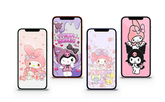 Kuromi  My Melody Wallpapers