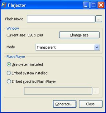 Flajector