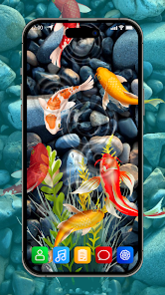 Koi Fish Live Wallpaper Aquari