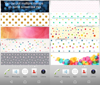 Sticky Memo Notepad Dots 2