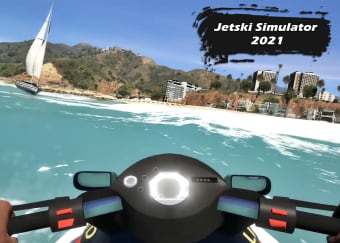 Jetski Shark Attack Racing Game: Jet Ski Boat Game