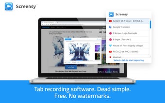 Screensy - screen recording