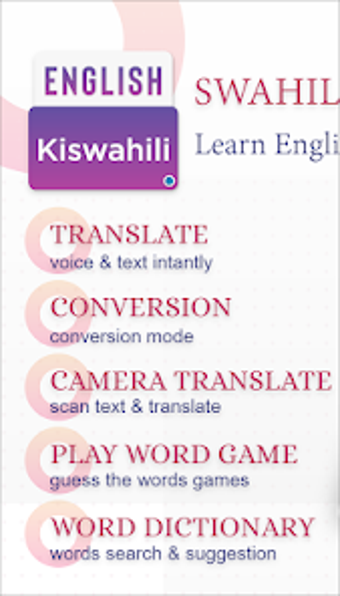 English To Swahili Dictionary-