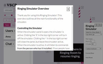 RingingRoom Simulator