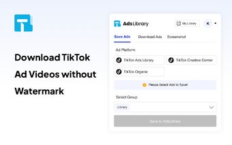 Ad Library：Download TikTok Ad No Watermark