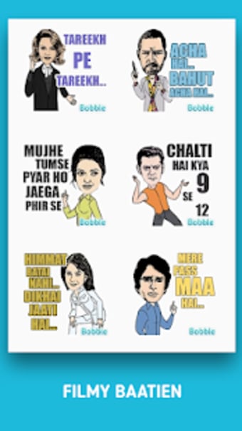 Bollywood Stickers for WhatsApp - WAStickerApps
