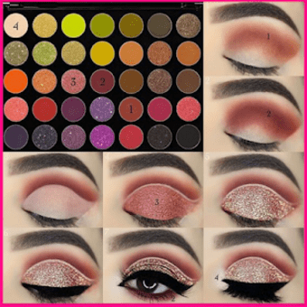 Step by step makeup Im learning makeup