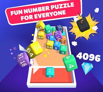 4096 3D - Number Puzzle Game