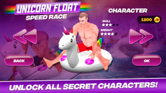 Unicorn Float Speed race