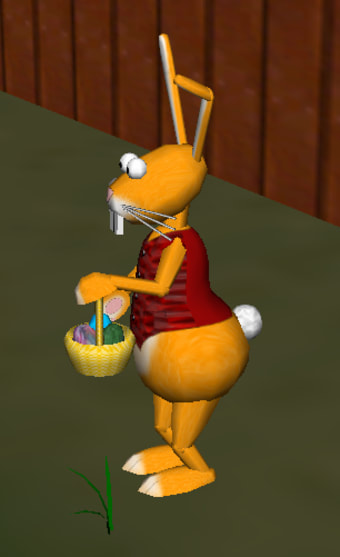 An eggstremely 3D Easter Screensaver