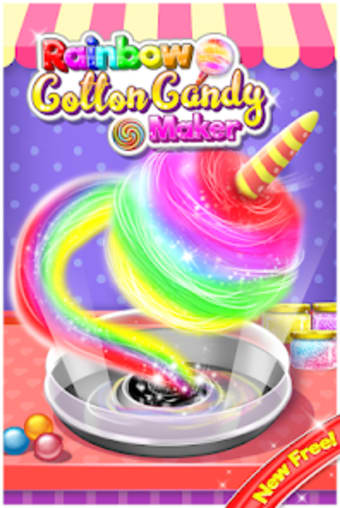 Rainbow Cotton Candy Maker