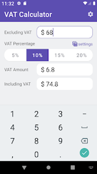 VAT Calculator