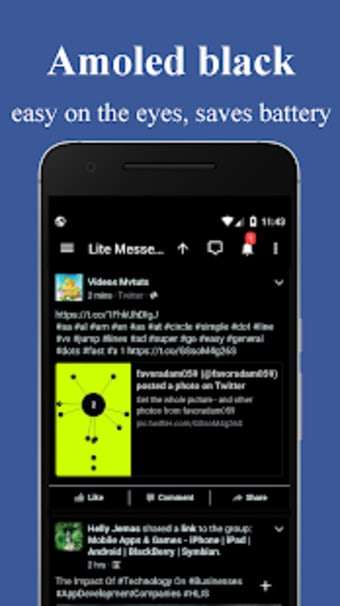 Mini Messenger for Facebook
