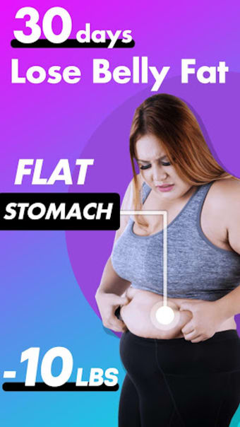 Lose Belly Fat Flat Stomach in 30 Days