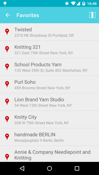 Knitmap - Yarn Store Finder