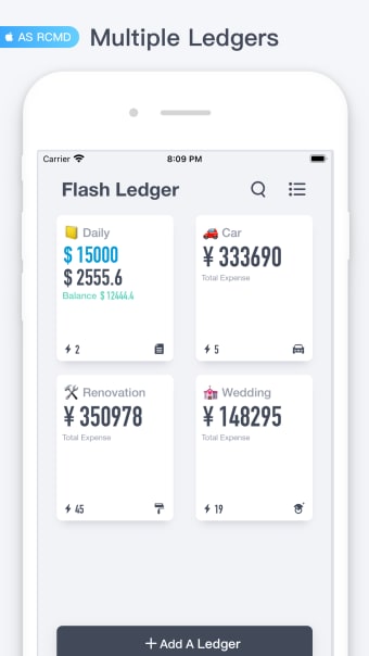 Flash Ledger - Expense Tracker