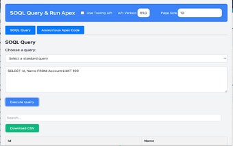 Salesforce SOQL Query and Run Apex