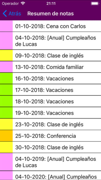 Calendario 2019 Colombia NoAds