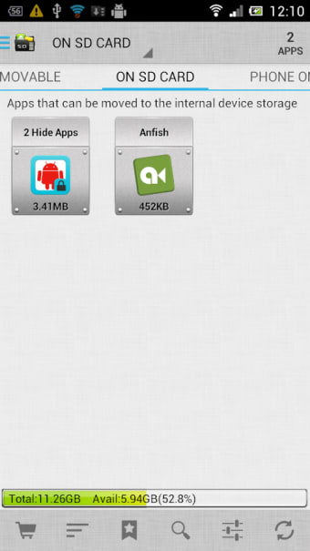 AppMgr III App 2 SD Hide and Freeze apps