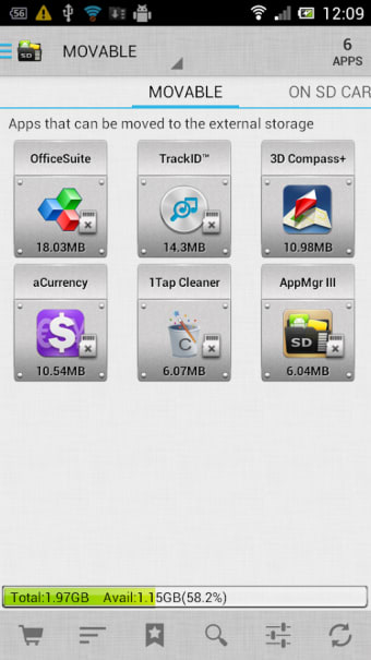 AppMgr III App 2 SD Hide and Freeze apps