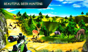 Wild Jungle Animal Hunting Sniper Shooting 3D