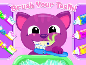 Cute  Tiny Morning Routine  Teeth Care  Hygiene