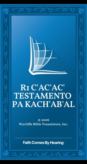 Cakchiquel Bible