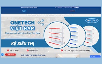 Giá kệ siêu thị, kho hàng - Tập đoàn One Tech