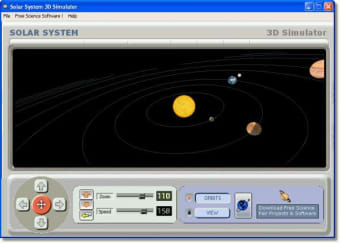 Solar System 3D Simulator