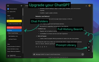 Chat Maestro ChatGPT - Folders, Prompts & Search