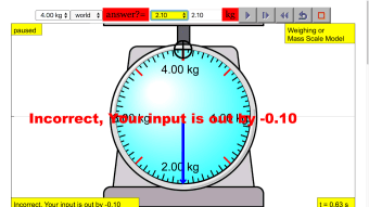 Read Weighing Scale Simulator