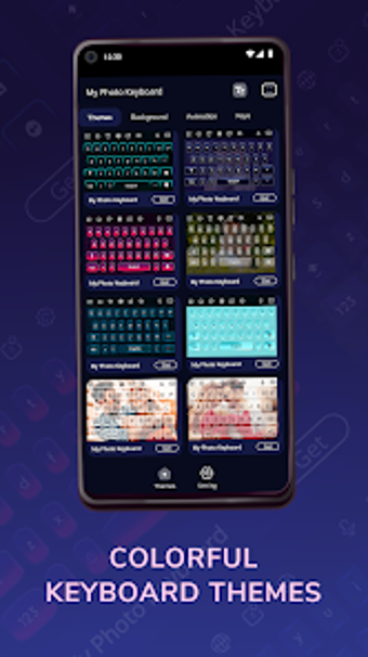 Colorful Keyboard  Fancy Text