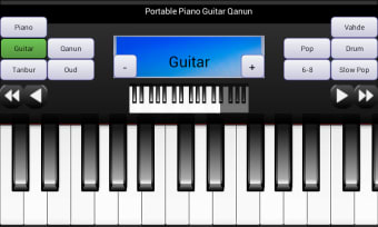 Portable Piano Guitar Qanun
