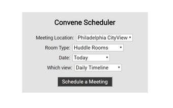 Convene Scheduler