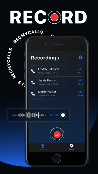 RecMyCalls: Call Recorder app