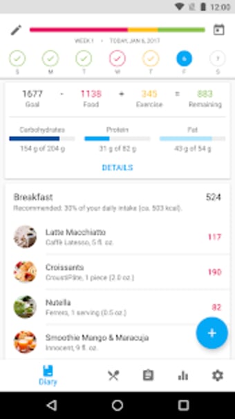 YAZIO Calorie Counter  Intermittent Fasting App