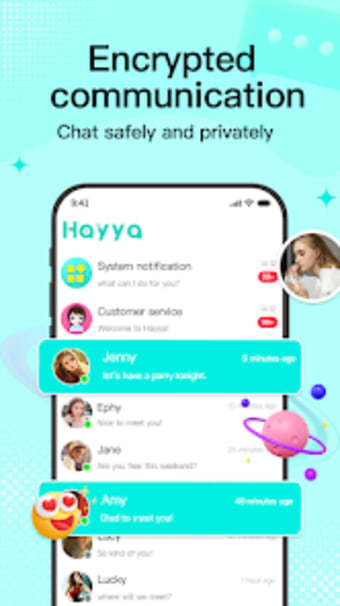 Hayya - Chat with friends
