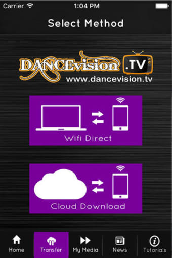 DANCEvision.tv Media Transfer
