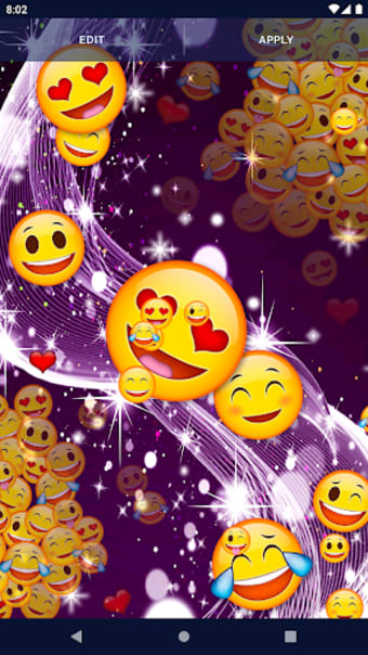 Emoji Wink Live Wallpaper