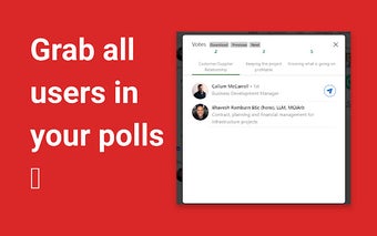 LinkedIn Poll Extractor