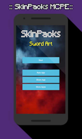 SkinPacks Sword Art for Minecr