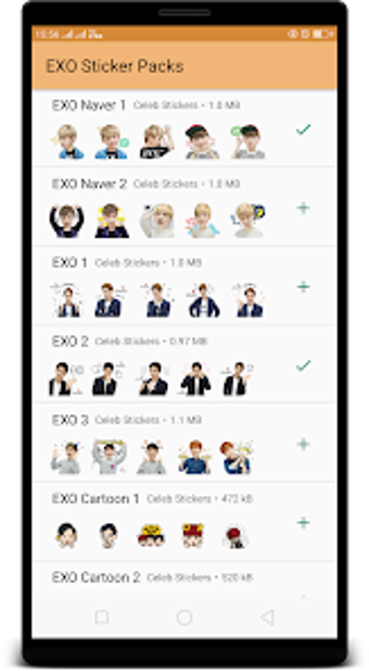 EXO WASticker