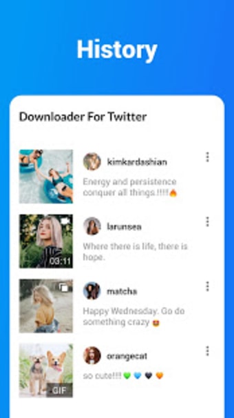 Download Twitter Videos - GIF  Tweet Downloader
