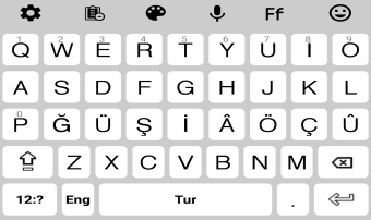 Turkish Language  keyboard 202