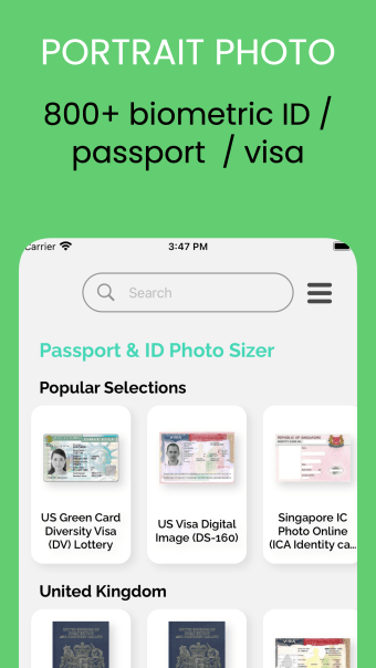 Passport Photo  ID Photo App