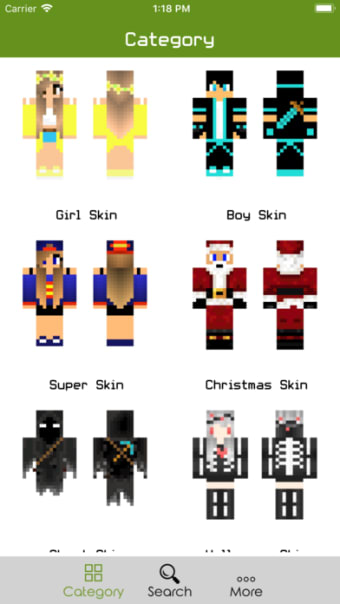 Skins for Minecraft PE and PC