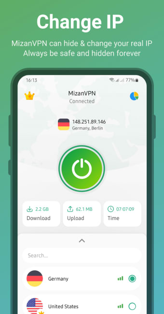 Mizan VPN - Fast and Powerful