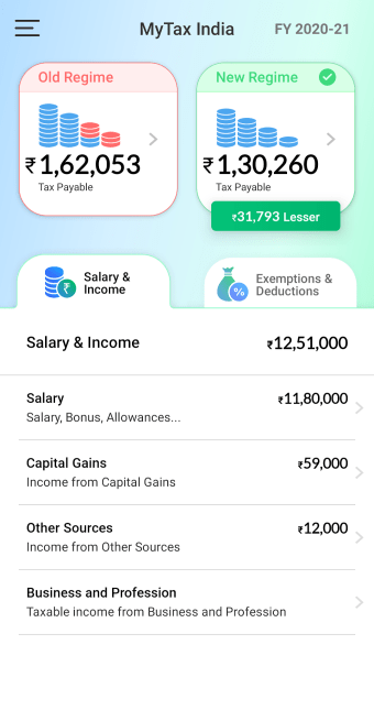 Tax Calculator India 2022-2023