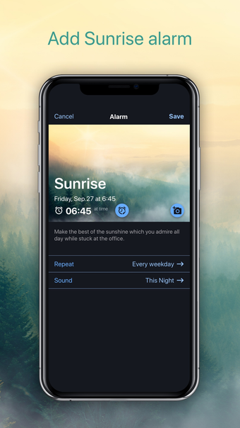 Nature Clock App