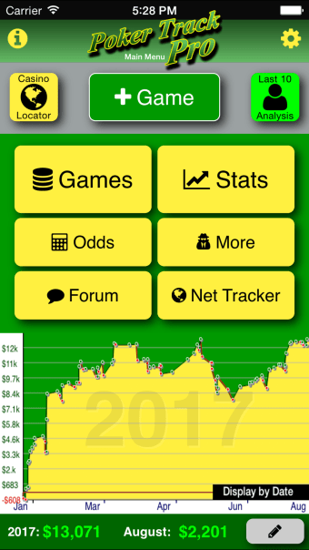 Poker Track Pro  Game Tracker